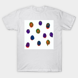 Painted Circles Layered T-Shirt